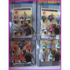 GUNDAM Head 4 SET Join PHONE STRAP Keyholder